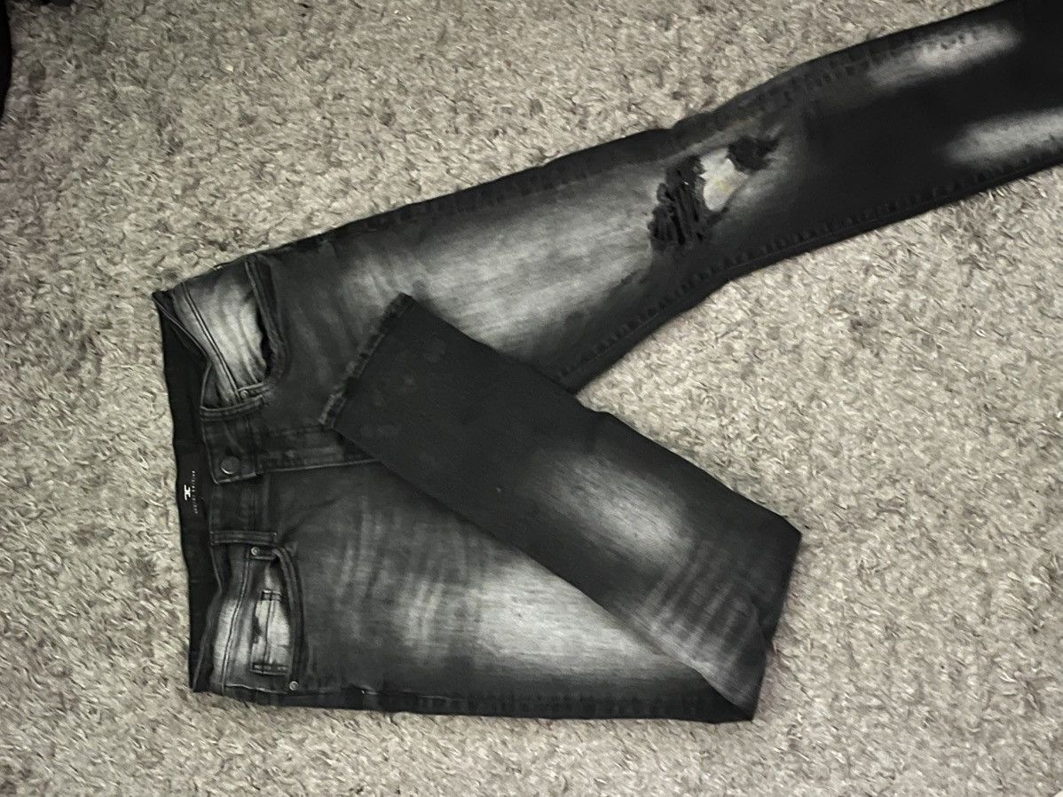 Other Black & gray ripped jeans Size US 32 / EU 48 - 2 Thumbnail