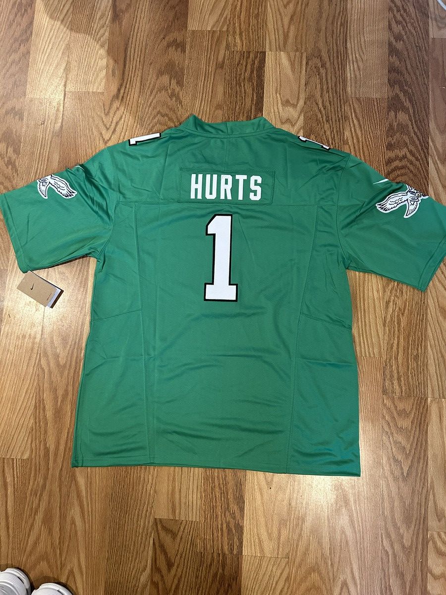 Nike New with tags Jalen Hurts Kelly Green Eagles Nike Jersey L Size US L / EU 52-54 / 3 - 1 Thumbnail
