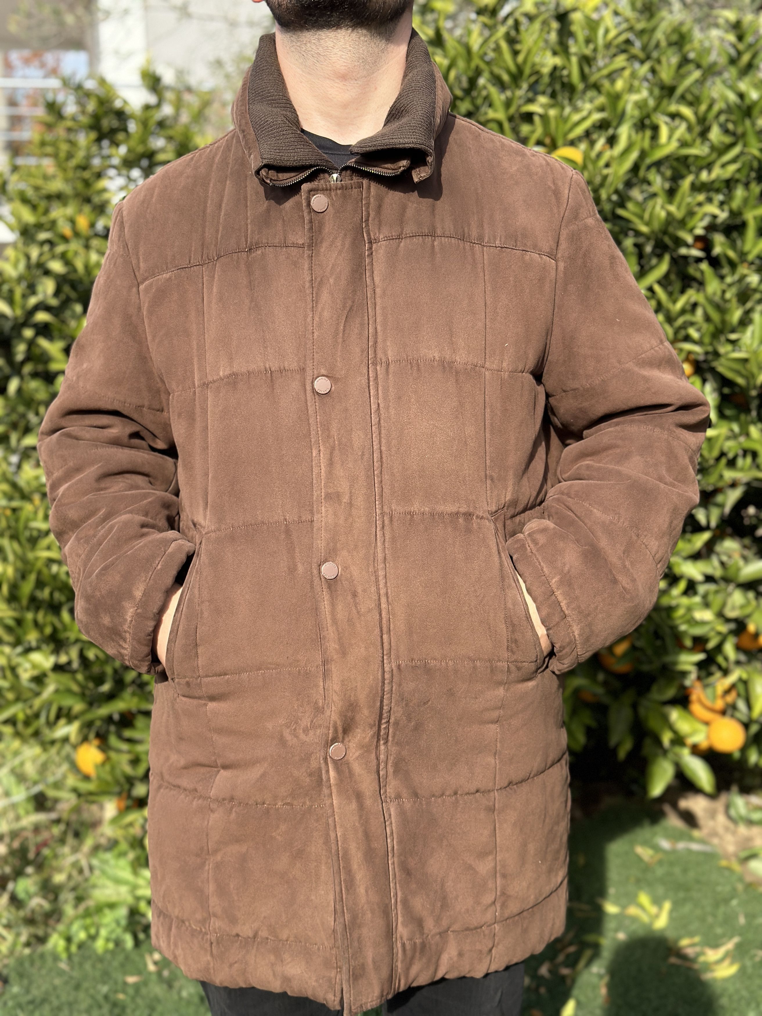 Canali Canali Sportswear Suede Rain Wind Tech Weatherproof Size 52 Size US L / EU 52-54 / 3 - 5 Thumbnail