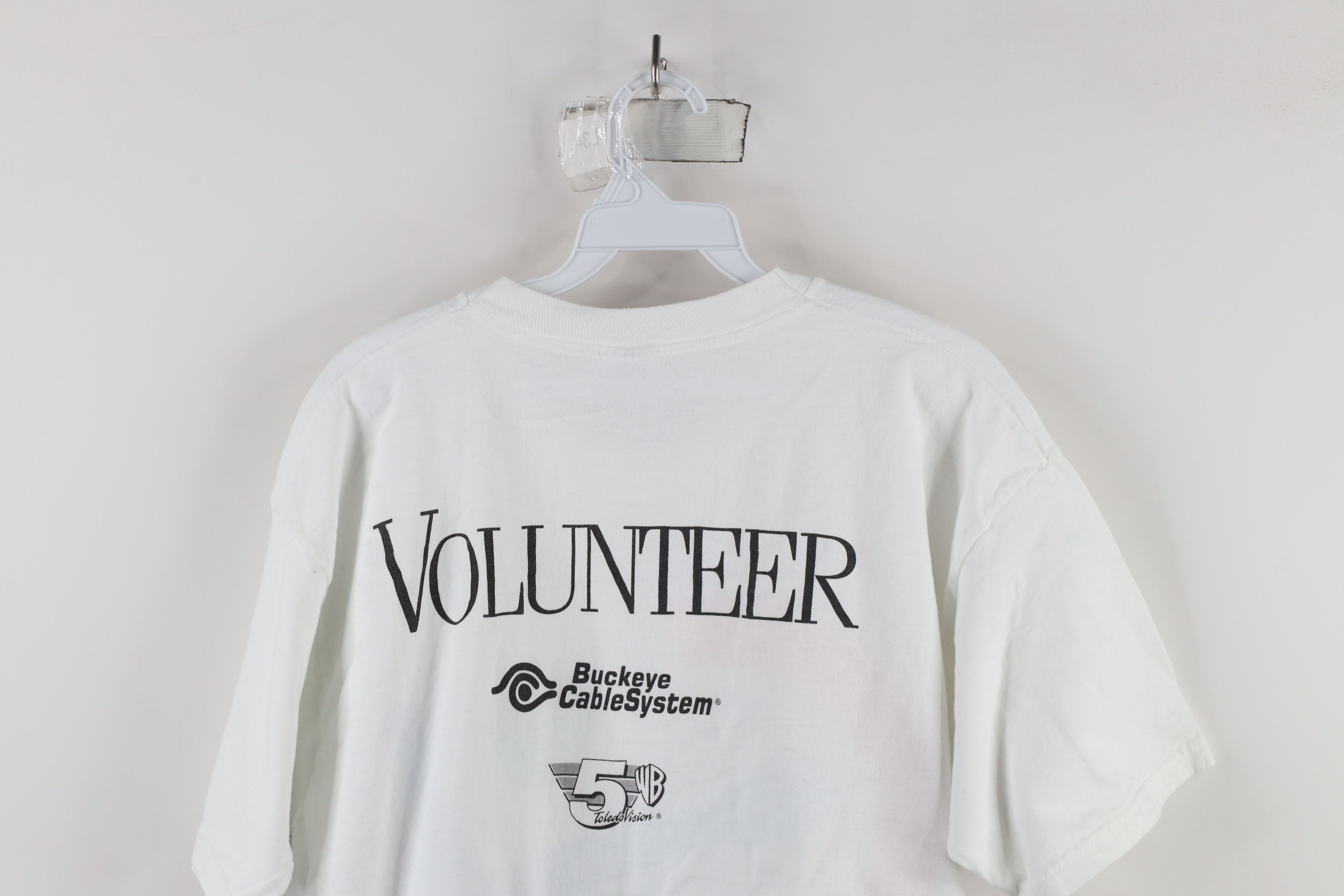 Vintage Vintage 90s of the Town Toledo Restaurants T-Shirt White Size US XL / EU 56 / 4 - 10 Thumbnail