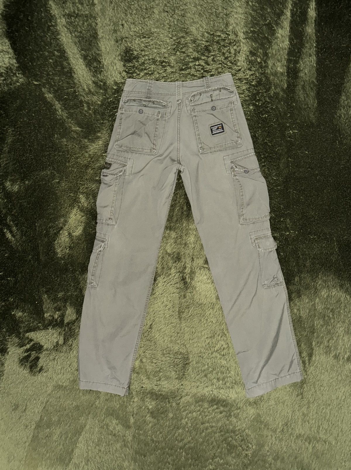 Alpha Industries [S] Alpha Industries Japan Release Multi Cargo Pants Sage Size US 30 / EU 46 - 9 Thumbnail