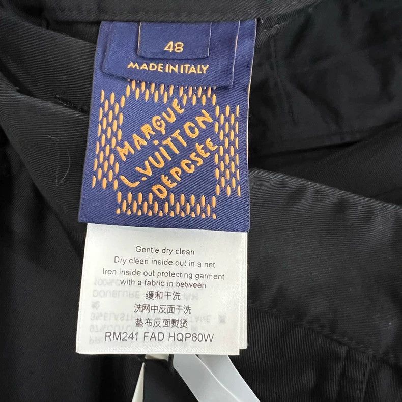 Louis Vuitton Louis Vuitton size US 48 Black Alphabet Overalls pants 2501 Size US 32 / EU 48 - 5 Thumbnail