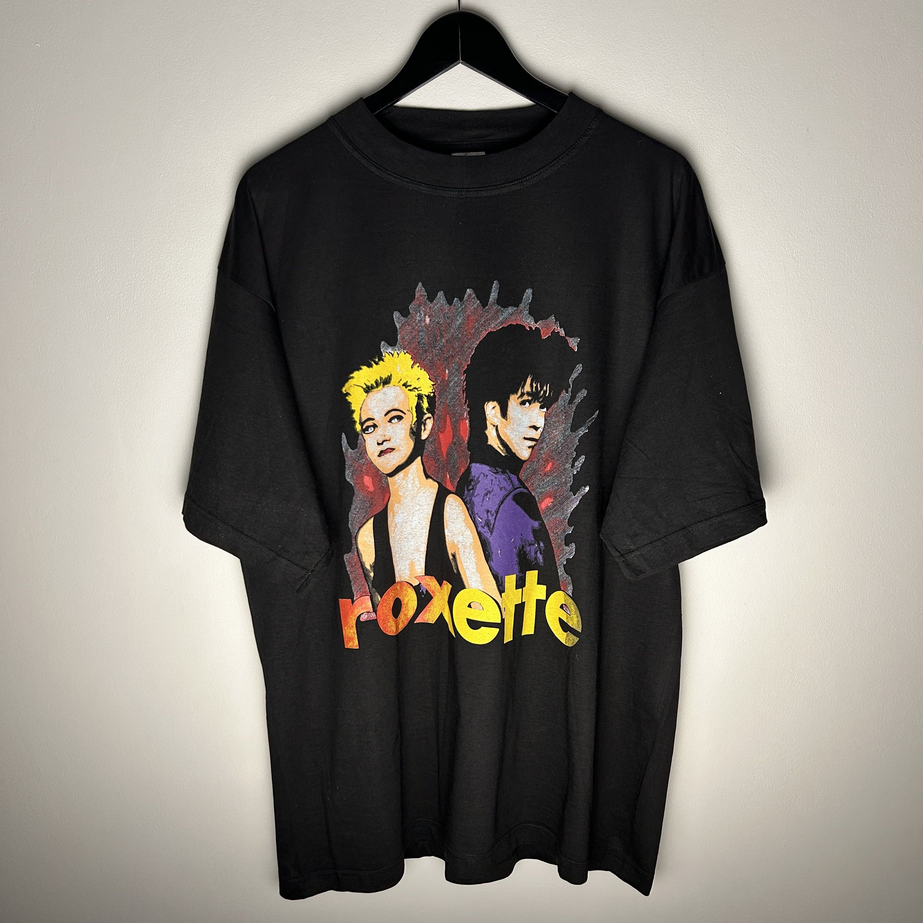 Band Tees Vintage Roxette 90’s Band T-shirt Size US XL / EU 56 / 4 - 1 Thumbnail