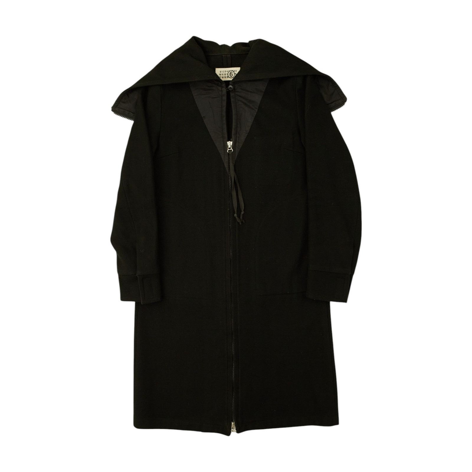 Maison Margiela F/W 2005 MM6 Black Wool Coat Size M / US 6-8 / IT 42-44 - 1 Thumbnail