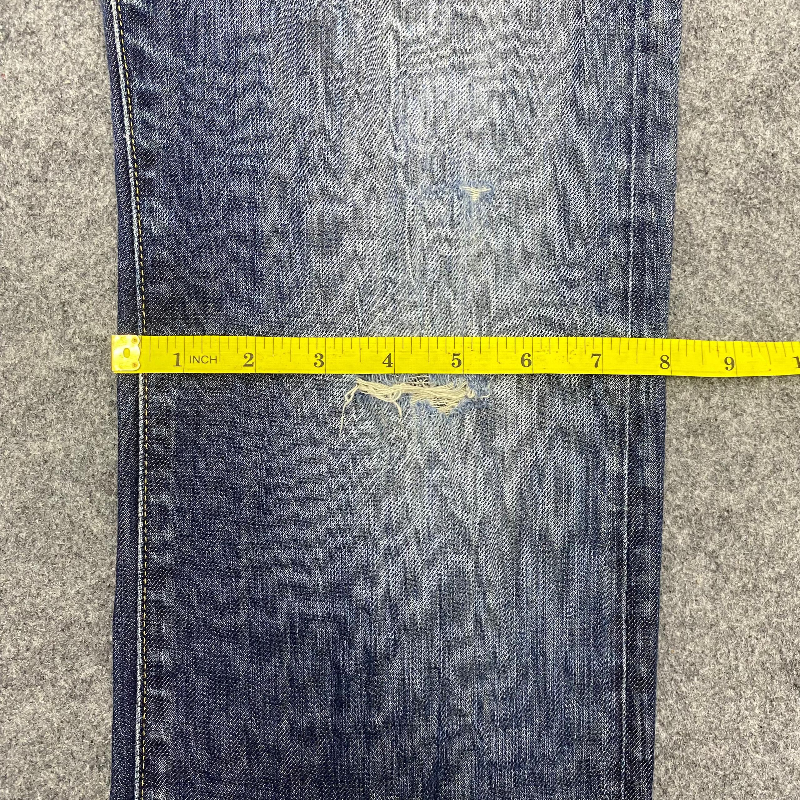 G-Star 💥Best Offer💥Vintage G Star Raws Distressed Denim Size US 32 / EU 48 - 6 Thumbnail