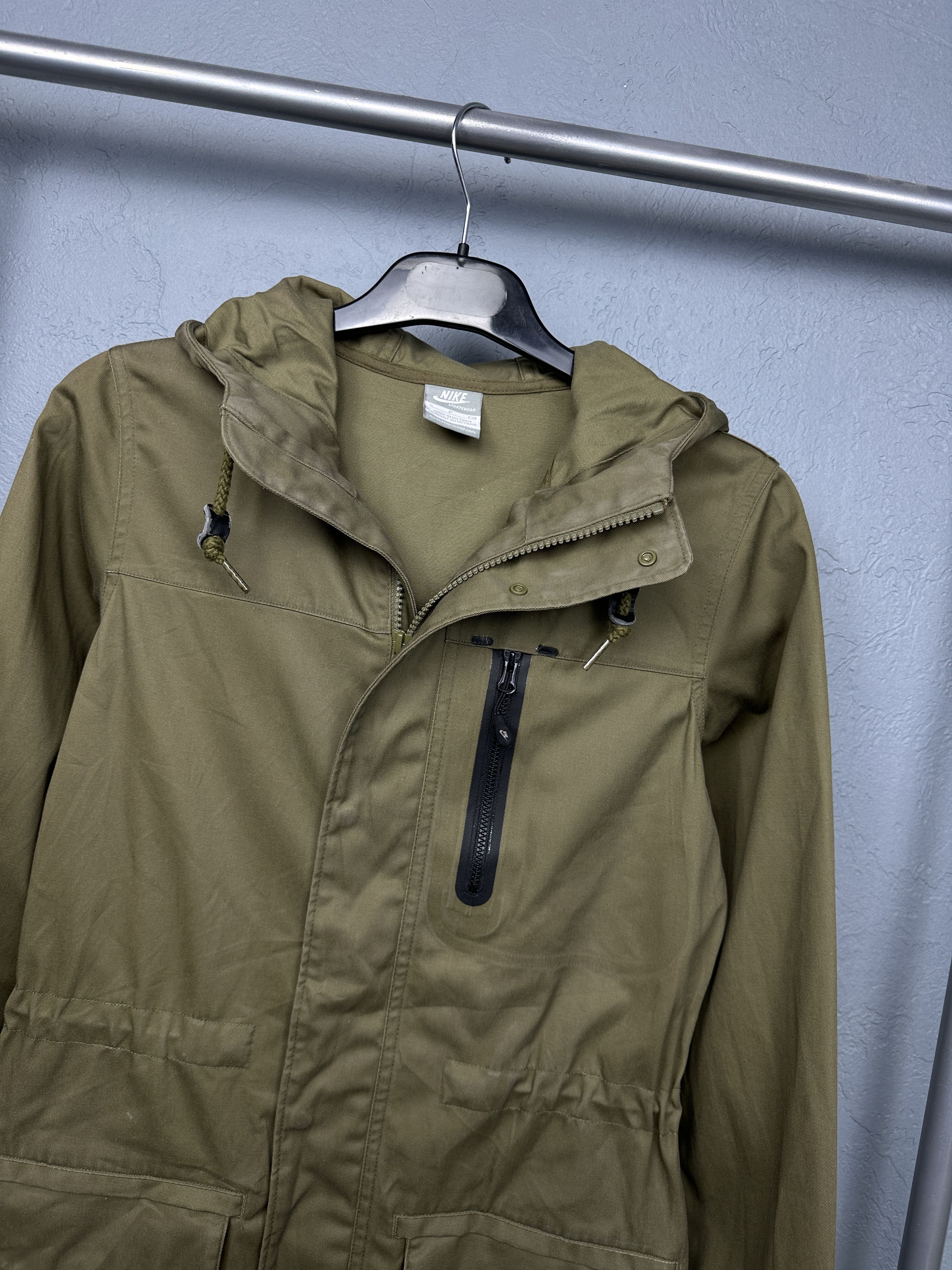 Nike Nike Tech Sportswear Womens Fishtail Parka Jacket Size S / US 4 / IT 40 - 2 Thumbnail