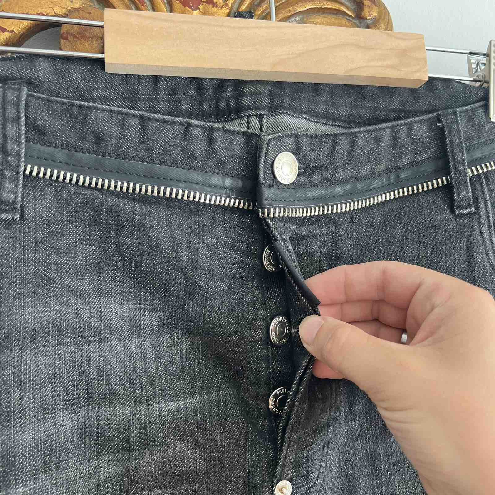 Japanese Brand × Vintage Vintage St George By Duffer Selvedge Jeans 34x30 Blue Denim Size US 34 / EU 50 - 7 Thumbnail