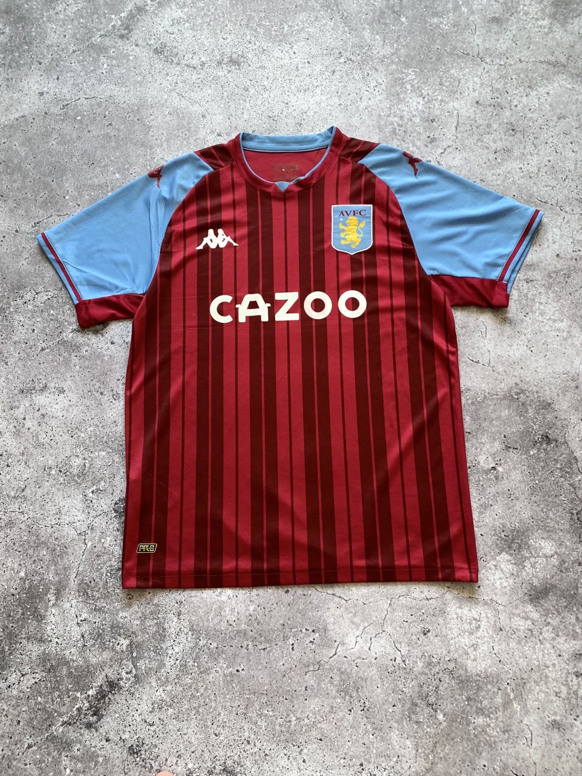 Kappa 🔥ASTON VILLA KAPPA 2019/20 HOME SOCCER JERSEY Size US XL / EU 56 / 4 - 2 Thumbnail