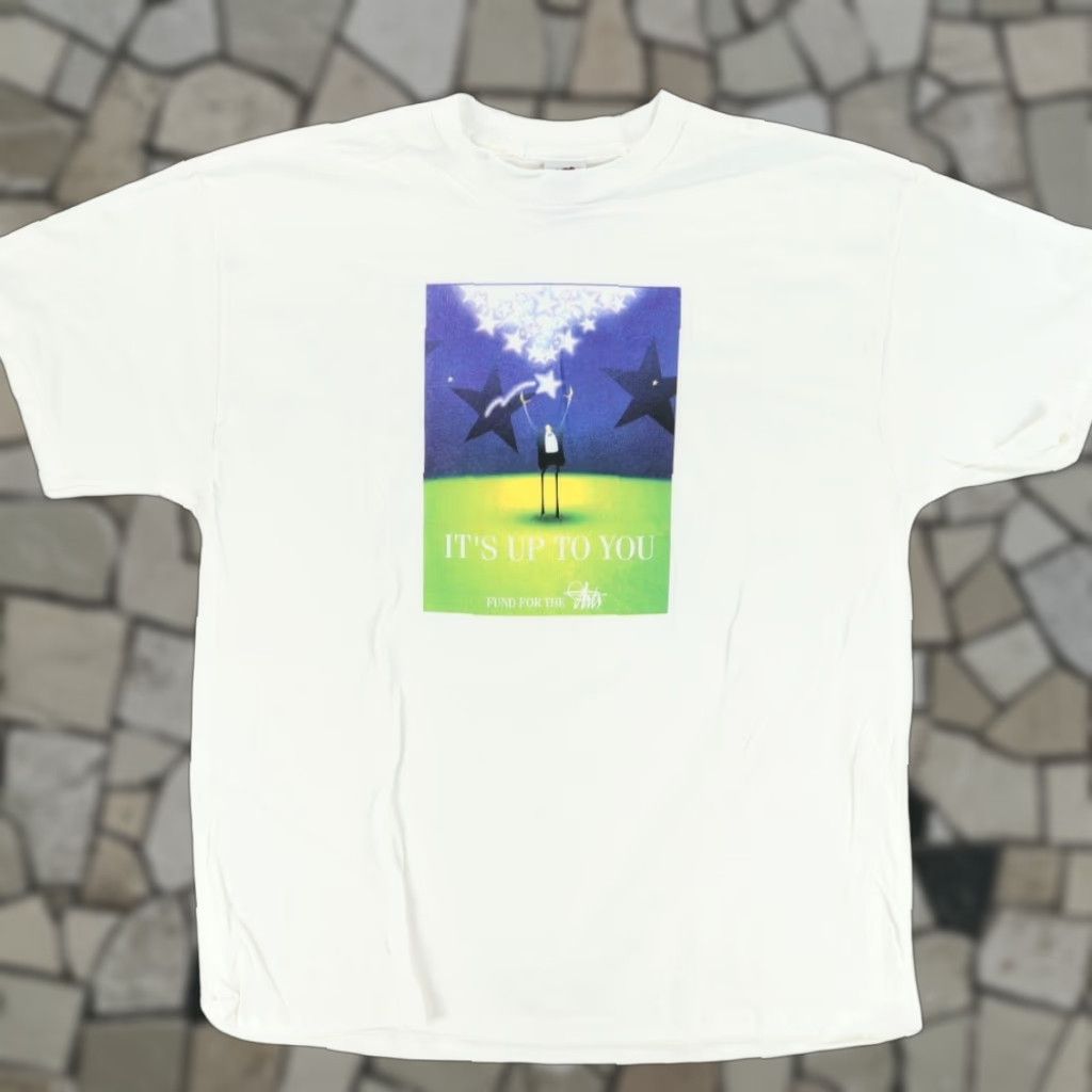 Fruit Of The Loom VTG Fruit of the Loom Fund For the Arts White T-Shirt Mens XL Shirt Size US XL / EU 56 / 4 - 1 Thumbnail