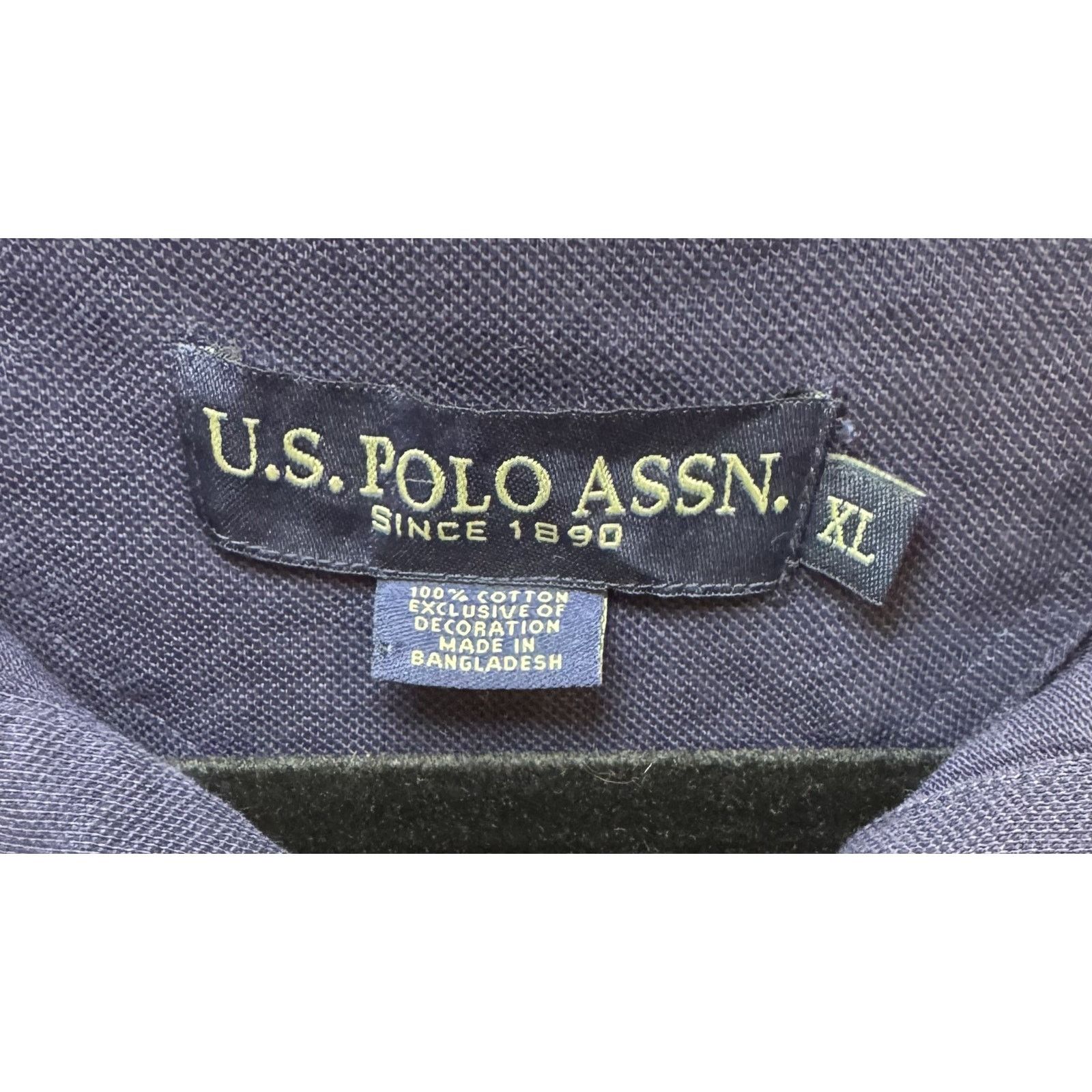 U.S. Polo Assn. U.S. Polo Assn Shirt Blue Red White USA Polo Retro Crest XL Size US XL / EU 56 / 4 - 6 Thumbnail