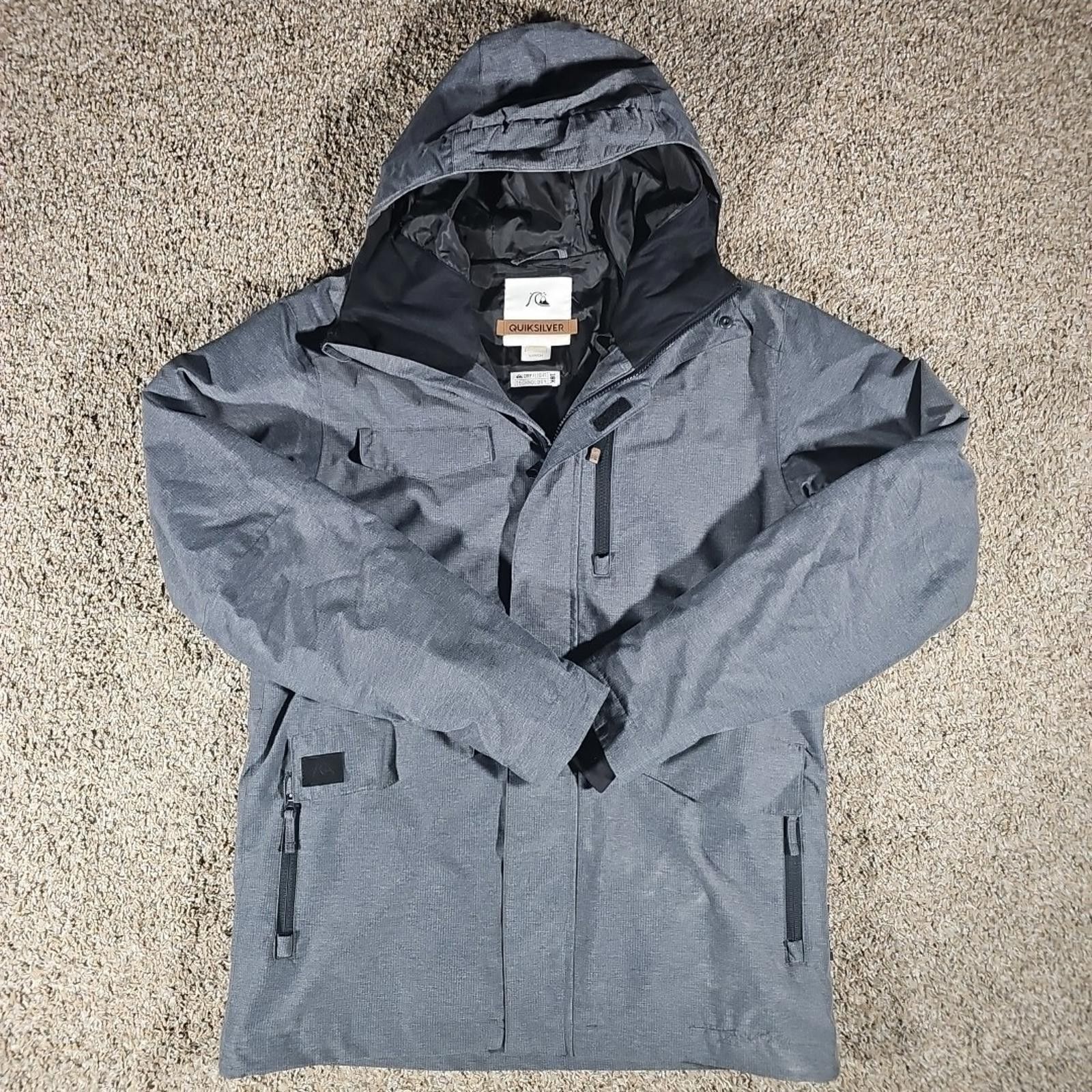 Quiksilver Quiksilver DryFlight 10k Jacket Men's S Snowboard/Skiing Size ONE SIZE - 1 Thumbnail