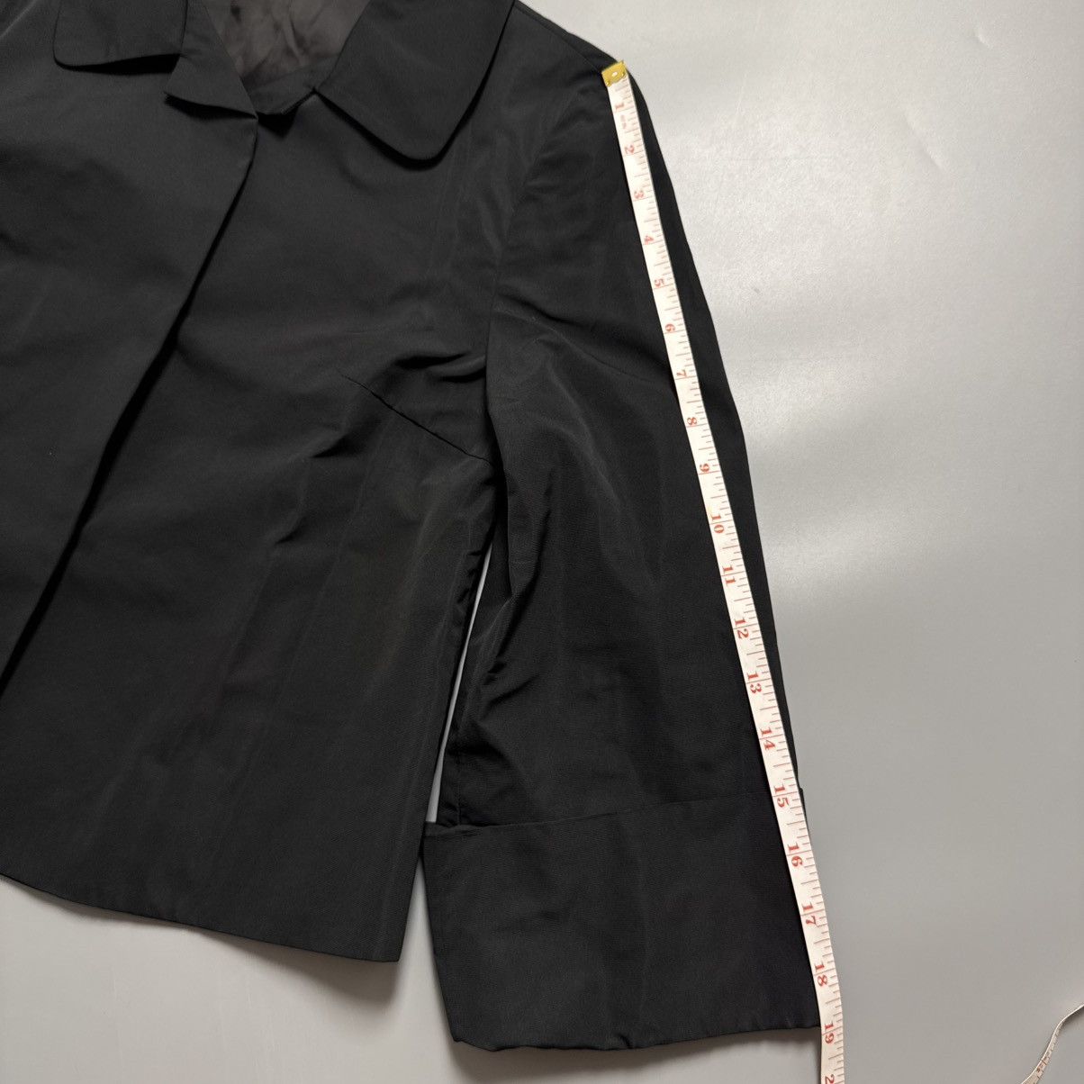 Miu Miu Archive Miu Miu cropped swing jacket in classic black Size S / US 4 / IT 40 - 12 Thumbnail