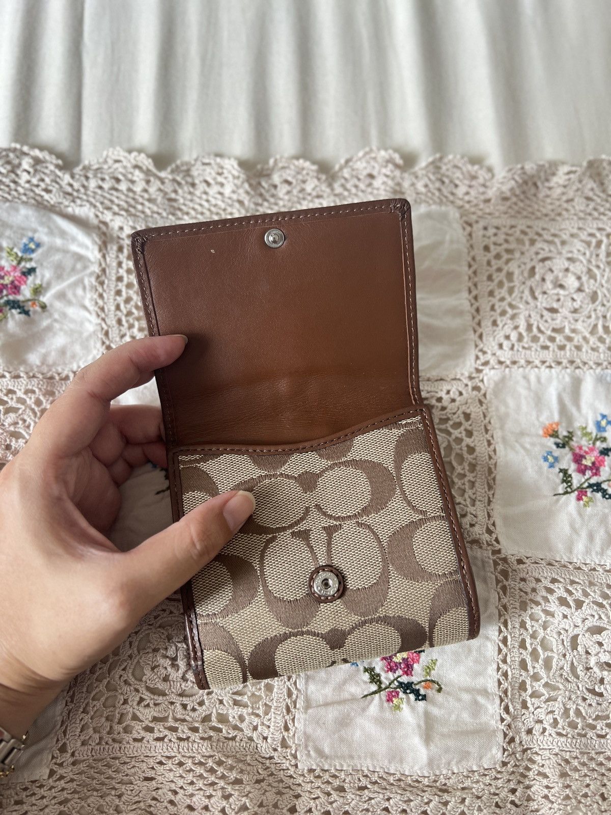 Coach vintage wallet coach trifold Size ONE SIZE - 2 Thumbnail