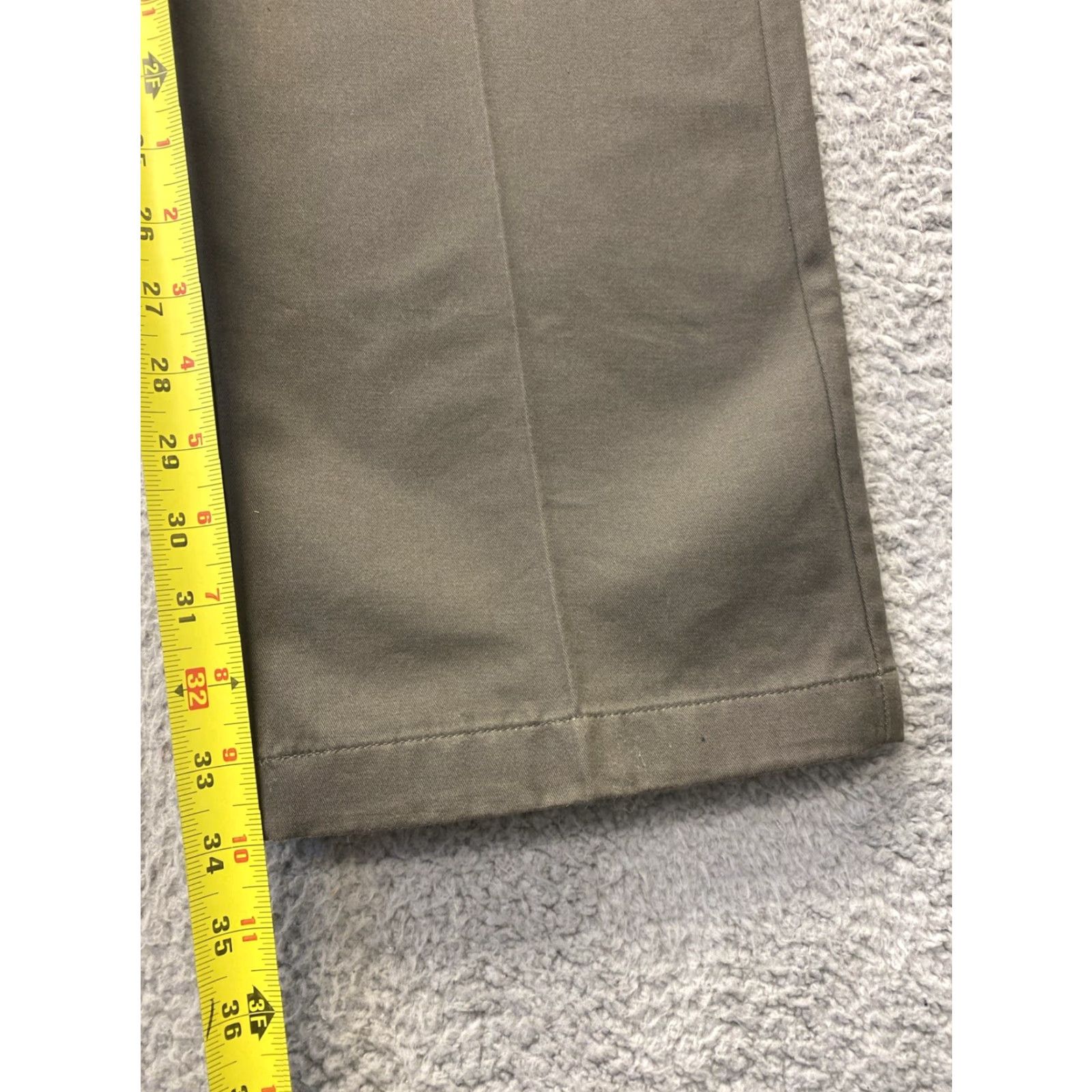 Dockers DOCKERS Men's Straight Fit Khaki Pants 34x34 Military Green Workday Size US 34 / EU 50 - 5 Thumbnail