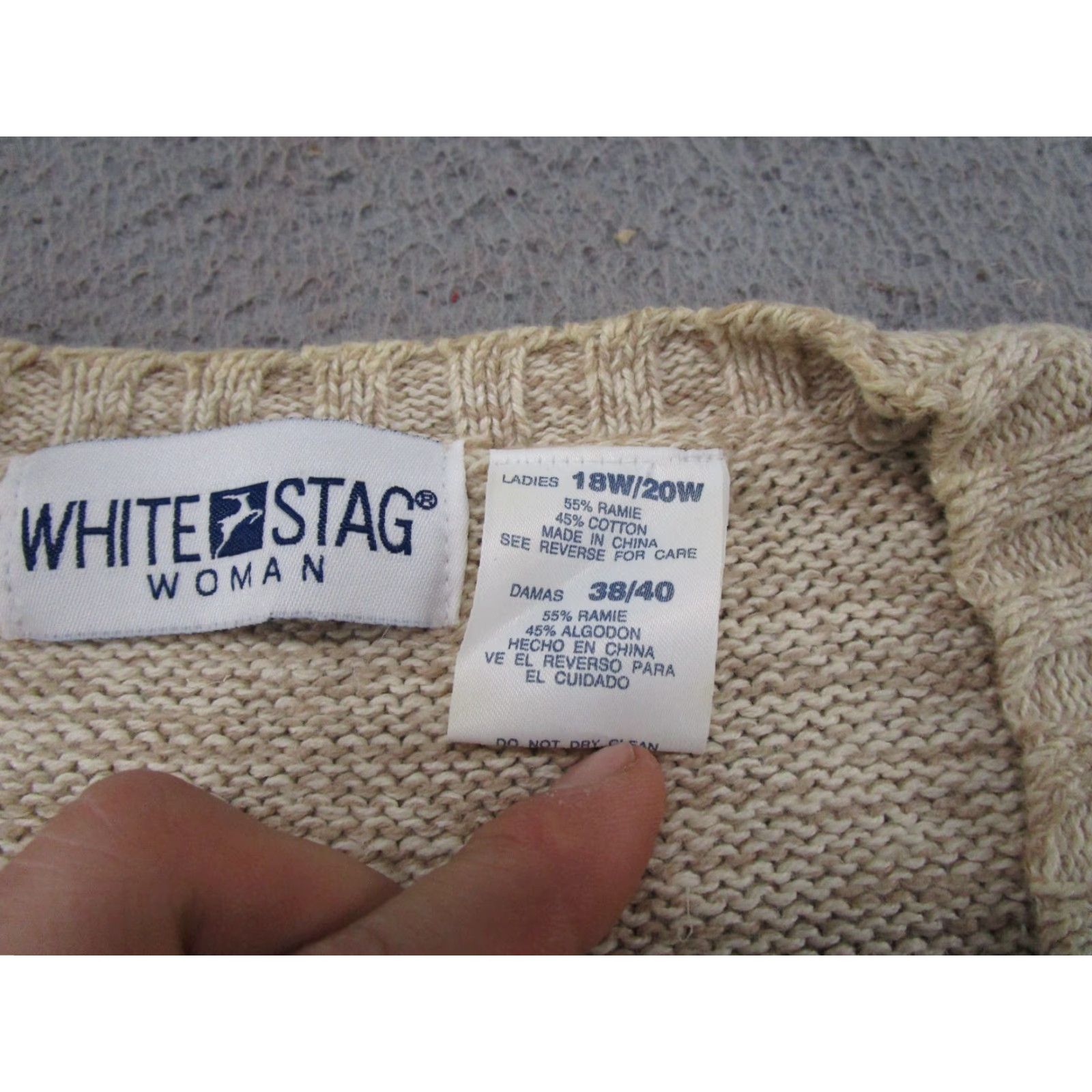 Vintage VINTAGE White Stag Sweater Vest Shirt? Size XXL / US 16-18 / IT 52-54 - 2 Thumbnail