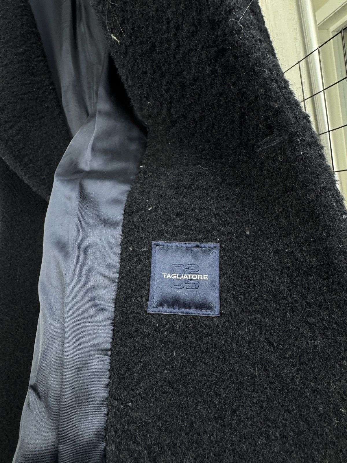 Tagliatore Tagliatore Agatha navy blue wool blend coat Size L / US 10 / IT 46 - 9 Thumbnail