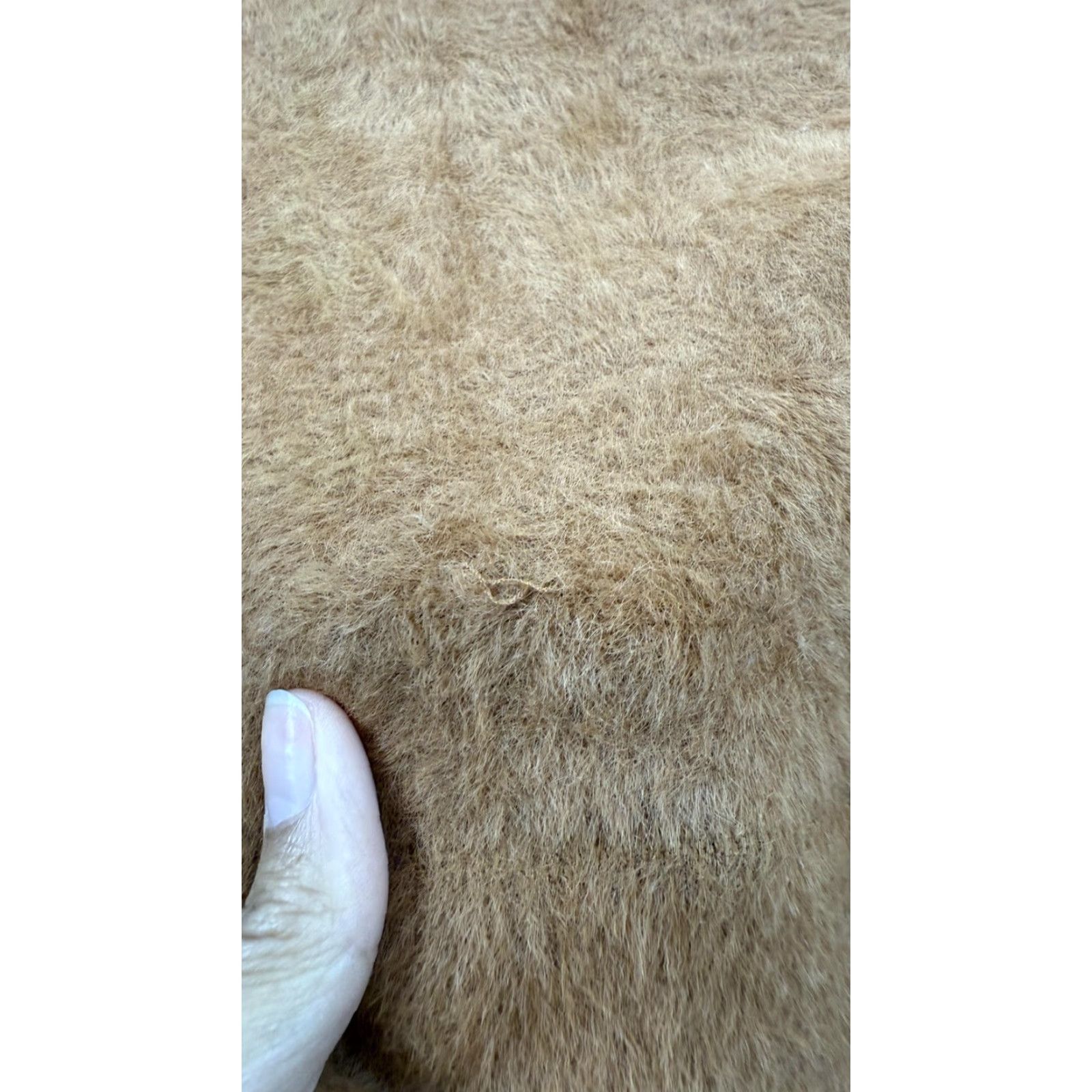 Bailey 44 Bailey 44 Sweater Womens Large Brown Fuzzy Mock Neck Pullover Size L / US 10 / IT 46 - 5 Thumbnail