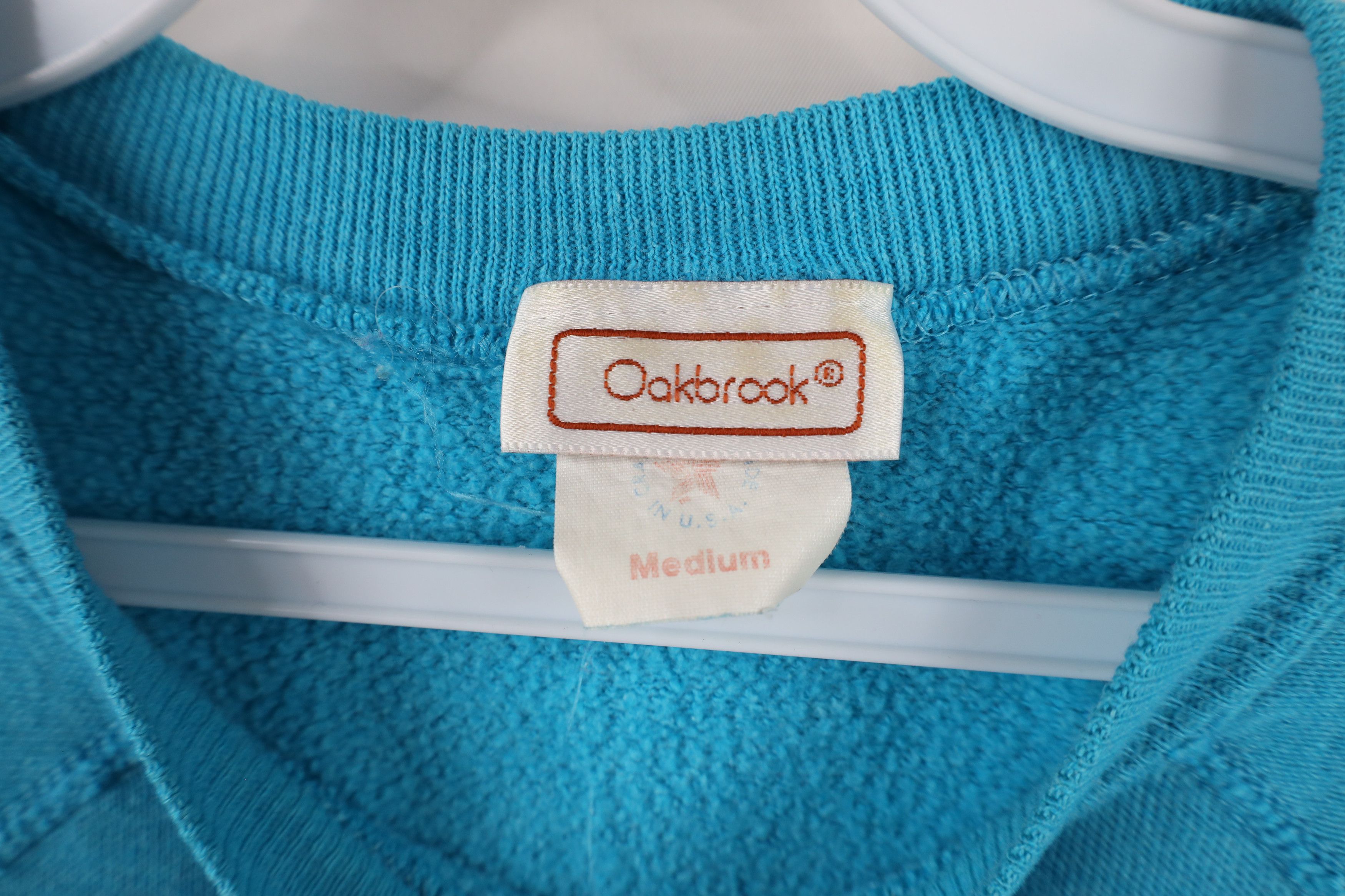 Vintage Vintage 70s 80s Streetwear Blank Crewneck Sweatshirt USA Size M / US 6-8 / IT 42-44 - 4 Thumbnail