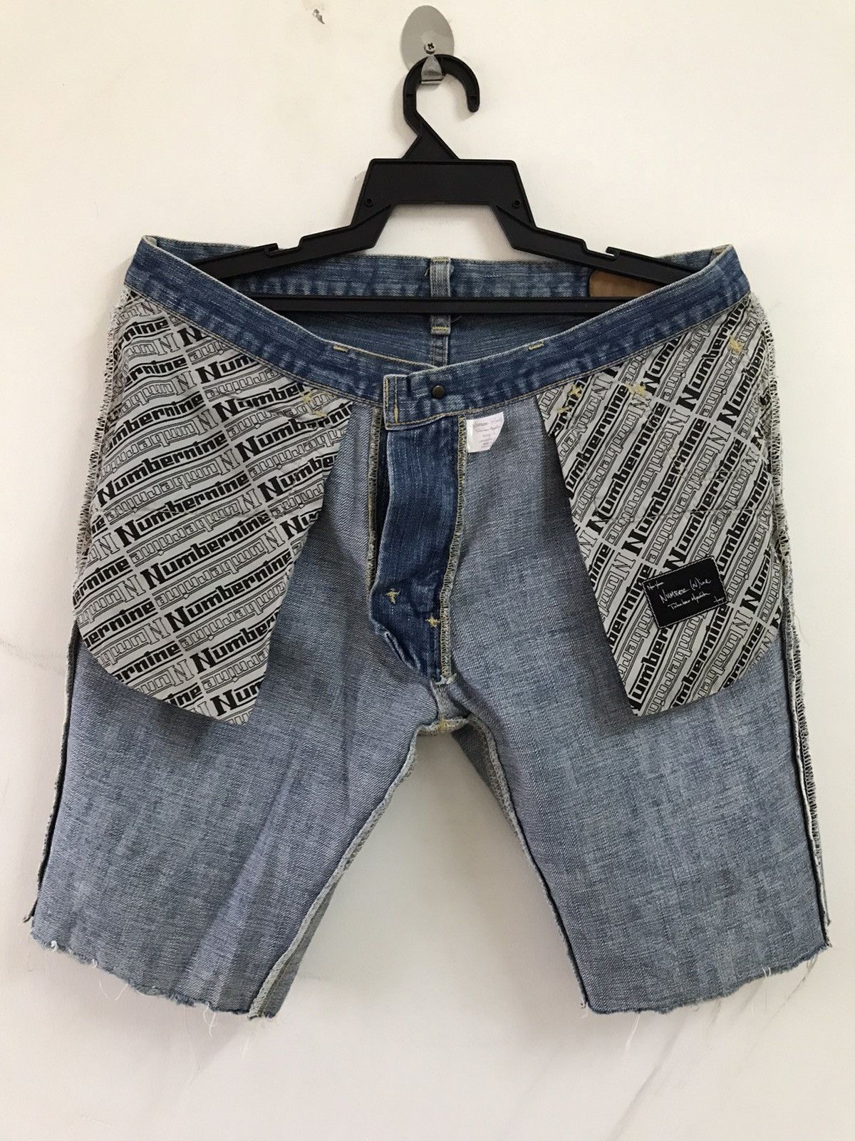 Number (N)ine Rare Number Nine Short denim archive Size US 32 / EU 48 - 2 Thumbnail