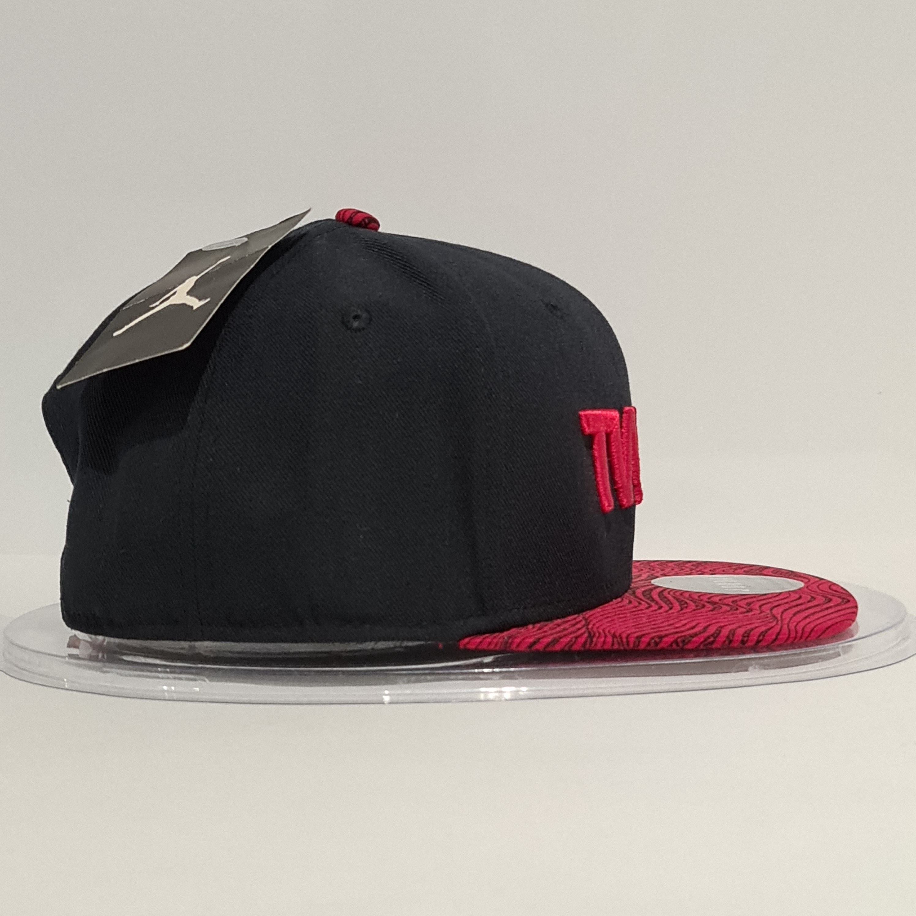 Jordan Brand Jordan Cap Snapback 'TWO3 Flu Game' Black/Red Size ONE SIZE - 4 Thumbnail