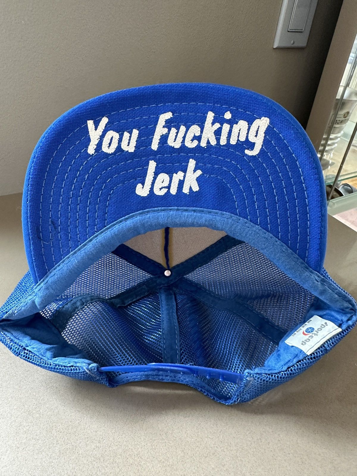 Vintage Vintage 80s "Piss Me Off" Snapback Trucker Hat Size ONE SIZE - 2 Thumbnail