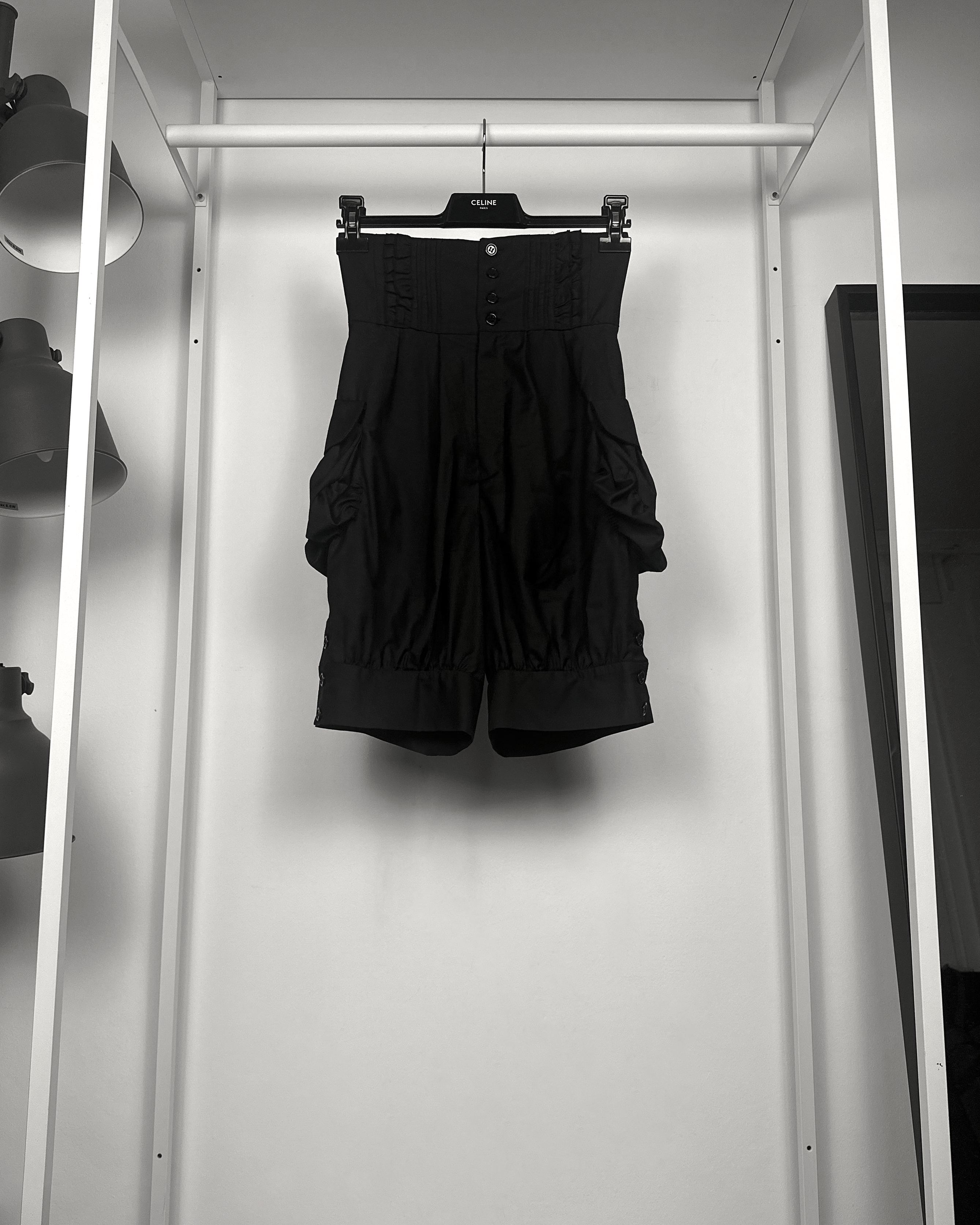 If Six Was Nine BPN Black Peace Now Corset Balloon Shorts Size US 27 - 1 Thumbnail