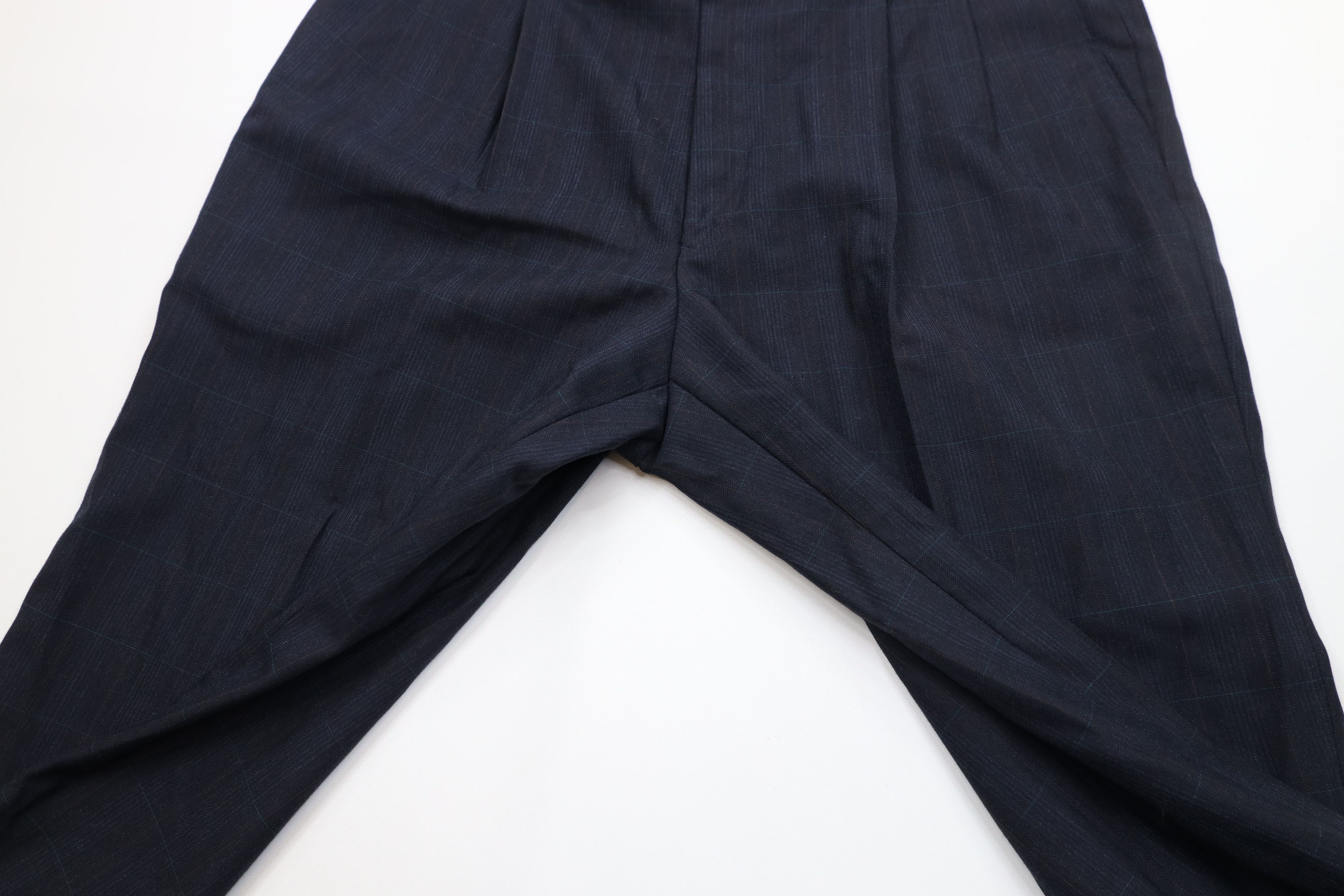 Vintage Vintage 70s Streetwear Wide Leg Chino Pants Plaid USA Size US 36 / EU 52 - 6 Thumbnail