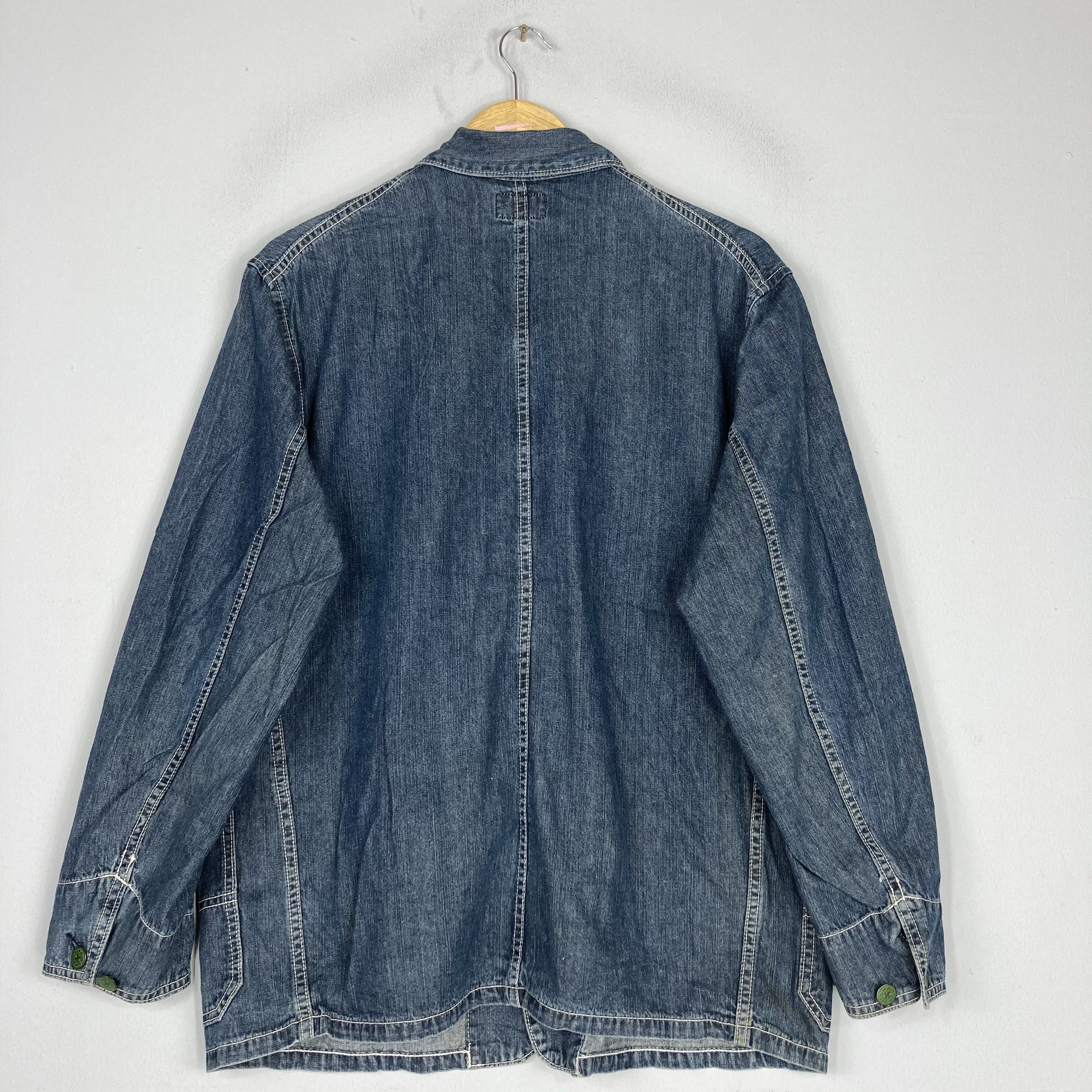 Oshkosh Vintage OSH KOSH Indigo Denim Chore Jacket Button Up Size US M / EU 48-50 / 2 - 5 Thumbnail