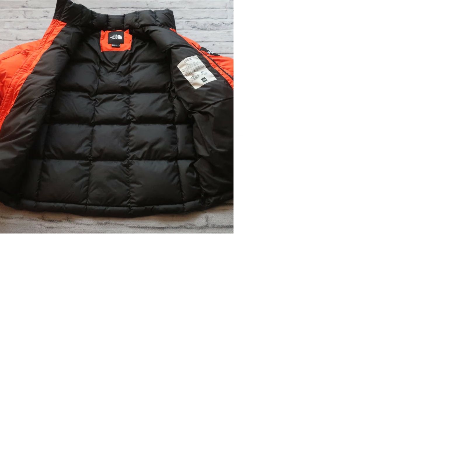 The North Face VINTAGE The North Face 700 Down Lhotse Puffer Jacket Mens Small Tangerine / Black Winter Coat Size US S / EU 44-46 / 1 - 9 Thumbnail
