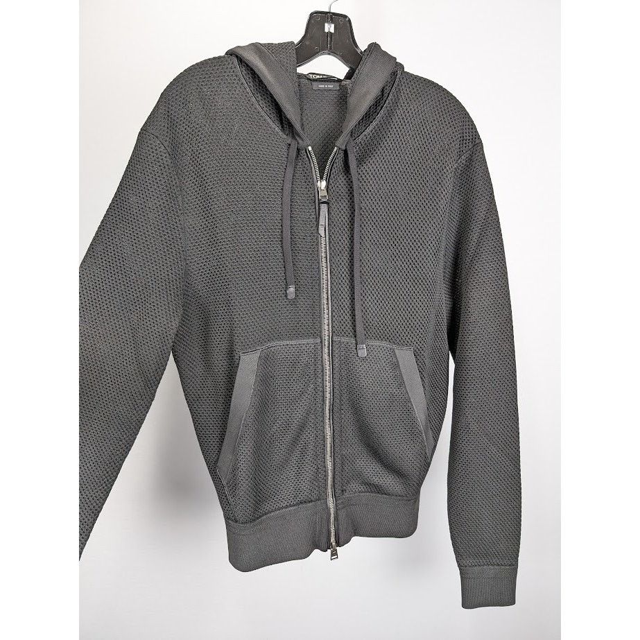 Tom Ford o1rshd1 Zip Hoodie in Black Size US S / EU 44-46 / 1 - 9 Thumbnail
