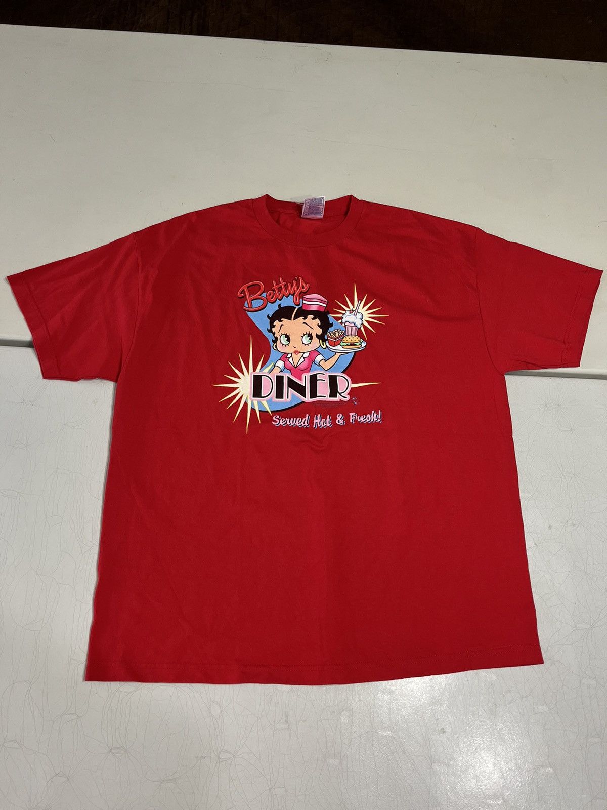 Vintage Vintage Betty boop shirt Size US XXL / EU 58 / 5 - 1 Thumbnail