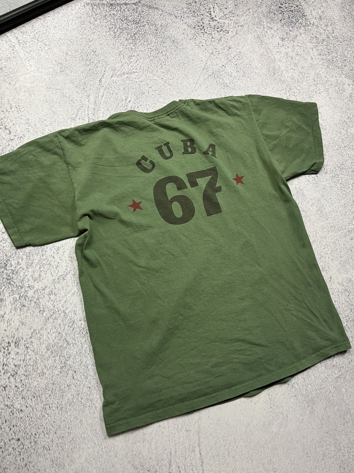 Other Vintage Y2k Enesto Cheguevara Cuba 67 Big Logo T Shirt Rare Size US L / EU 52-54 / 3 - 10 Thumbnail