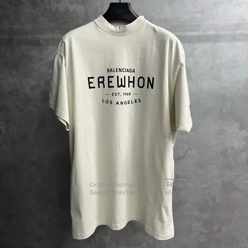 Balenciaga Balenciaga Logo letter print casual round neck short-sleev Size US M / EU 48-50 / 2 - 1 Thumbnail