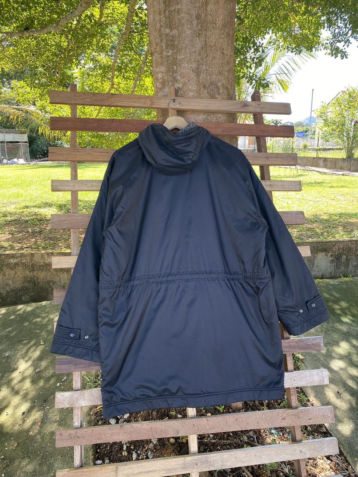 Nike × Vintage Vintage Y2K Nike Black Coach Jacket Size US L / EU 52-54 / 3 - 7 Thumbnail