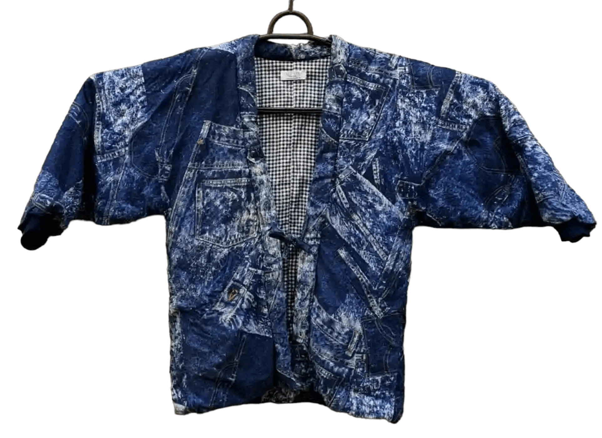 Japanese Brand ❎ Printed Kimono Hanten Size US M / EU 48-50 / 2 - 1 Thumbnail