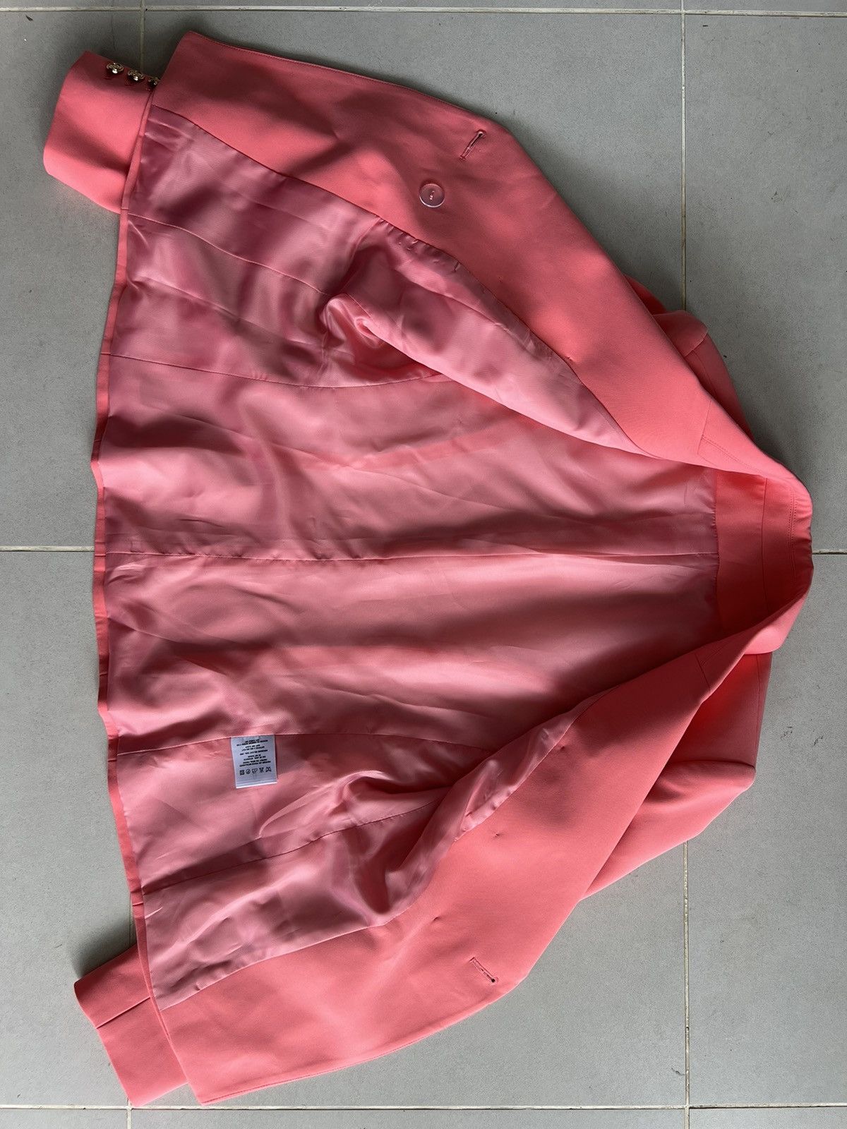 Other Hot Pink Double Breasted Blazer Size L / US 10 / IT 46 - 7 Thumbnail