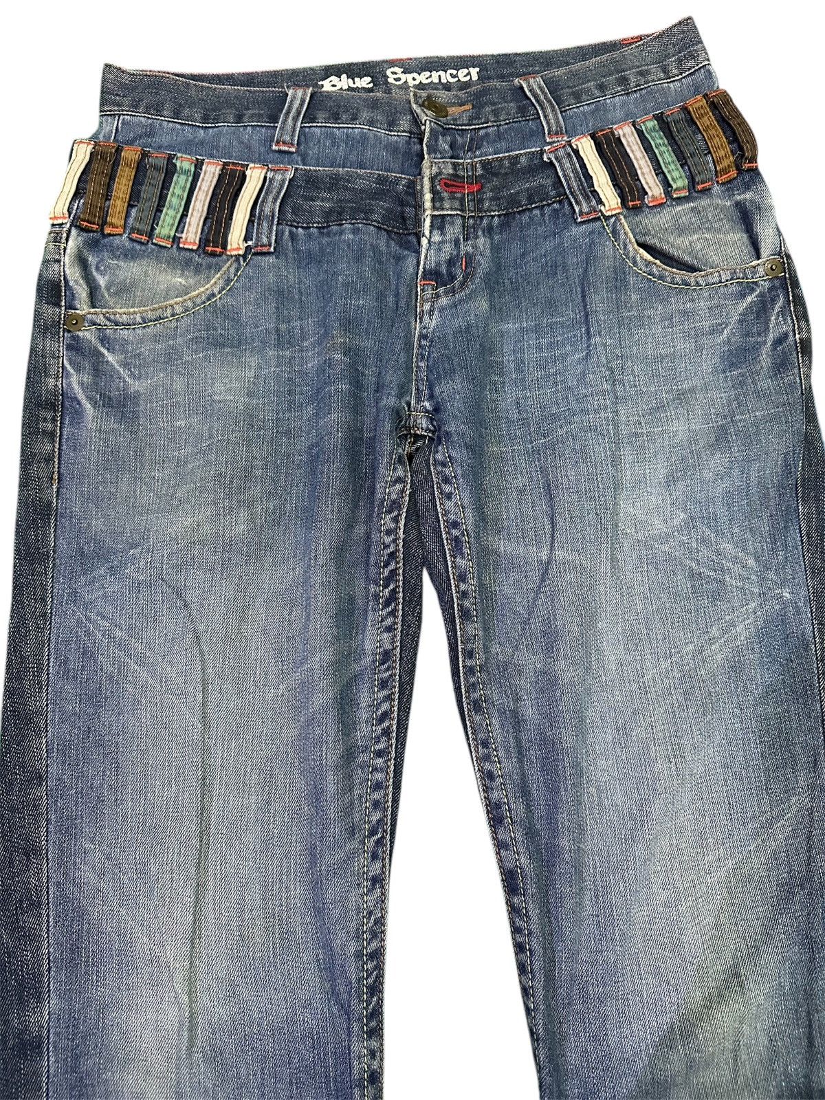 Other 💥Double waist💥 Denim blue spencer two tone colour 💥 Size US 32 / EU 48 - 3 Thumbnail