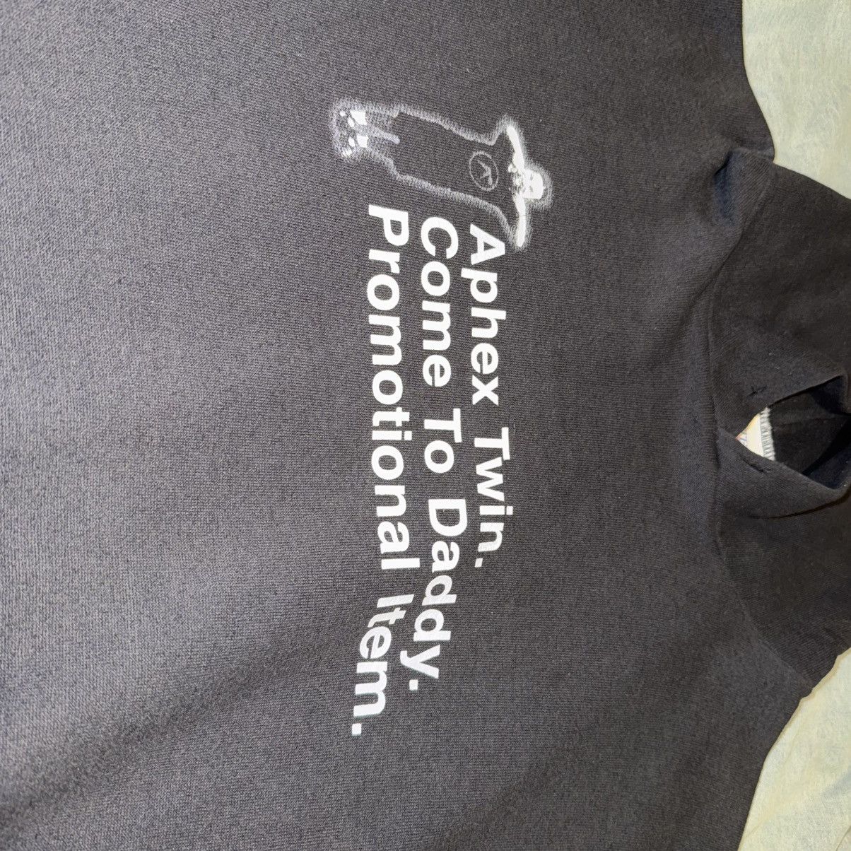 Vintage Aphex Twin Come To Daddy Promotional Item Hoodie Size US XL / EU 56 / 4 - 2 Thumbnail