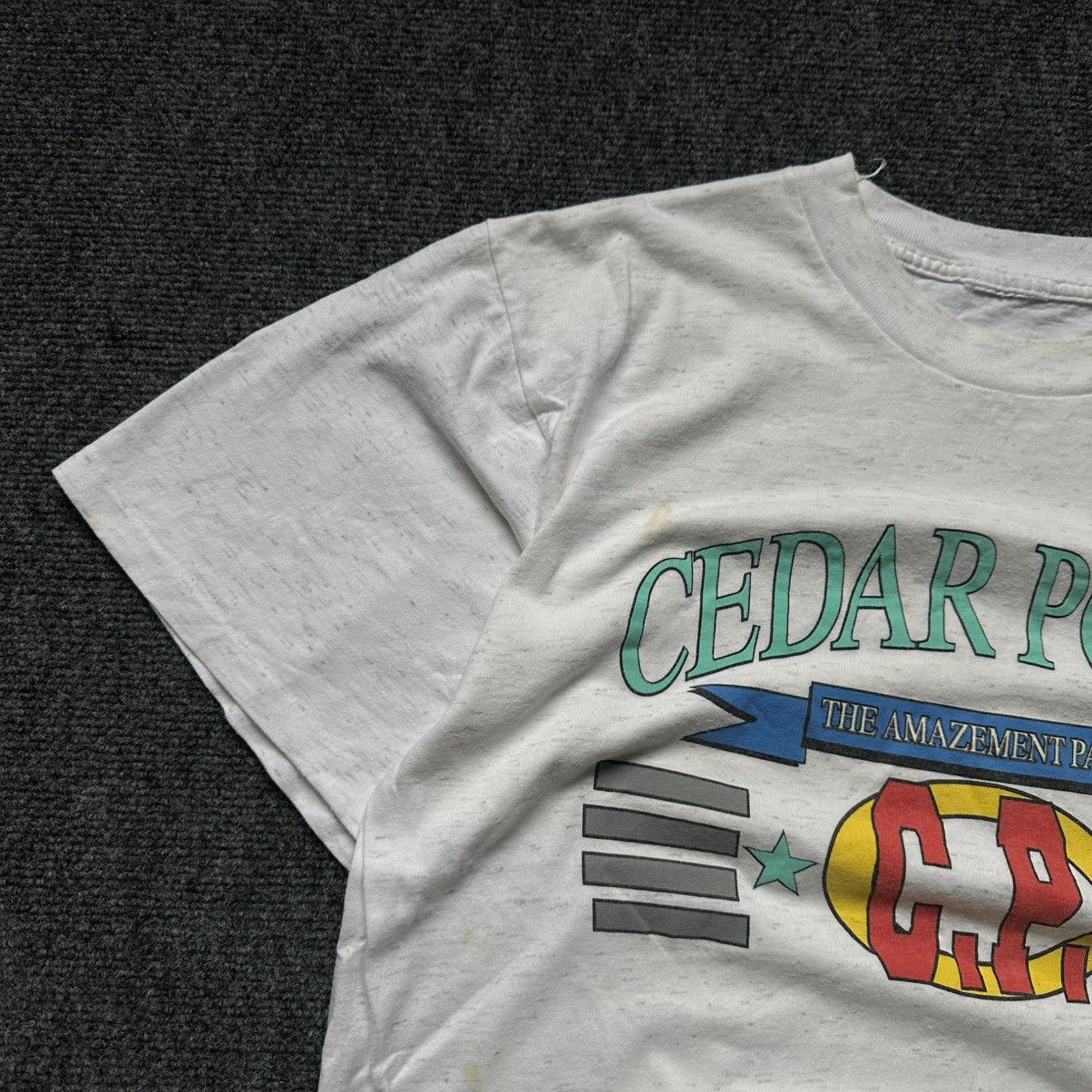 Grailed VTG Cedar Point The Amazement Park T-shirts Big Logo Single Size US L / EU 52-54 / 3 - 6 Thumbnail