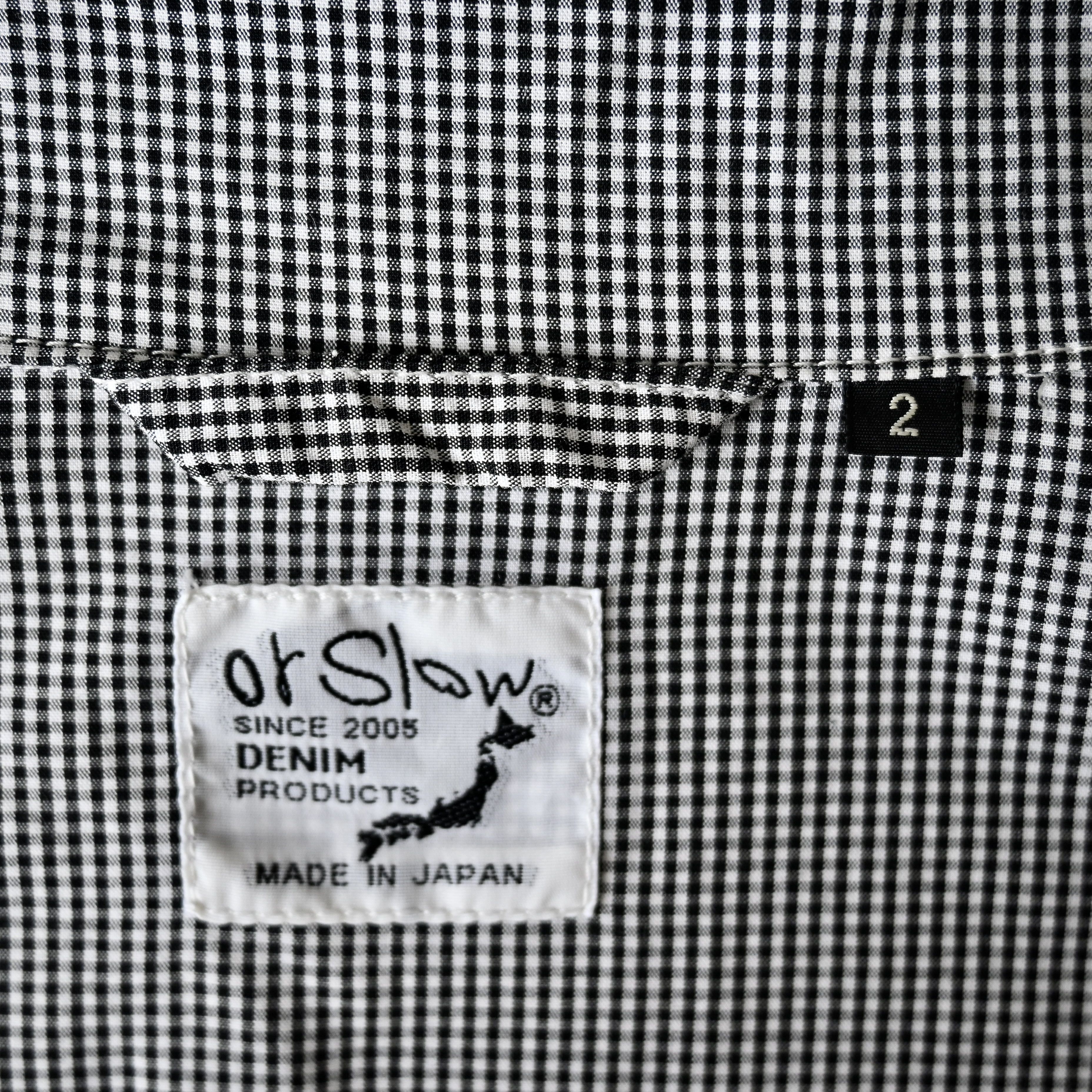 Orslow Orslow gingham check cotton "Pajama Jacket" made in Japan Size US M / EU 48-50 / 2 - 14 Thumbnail