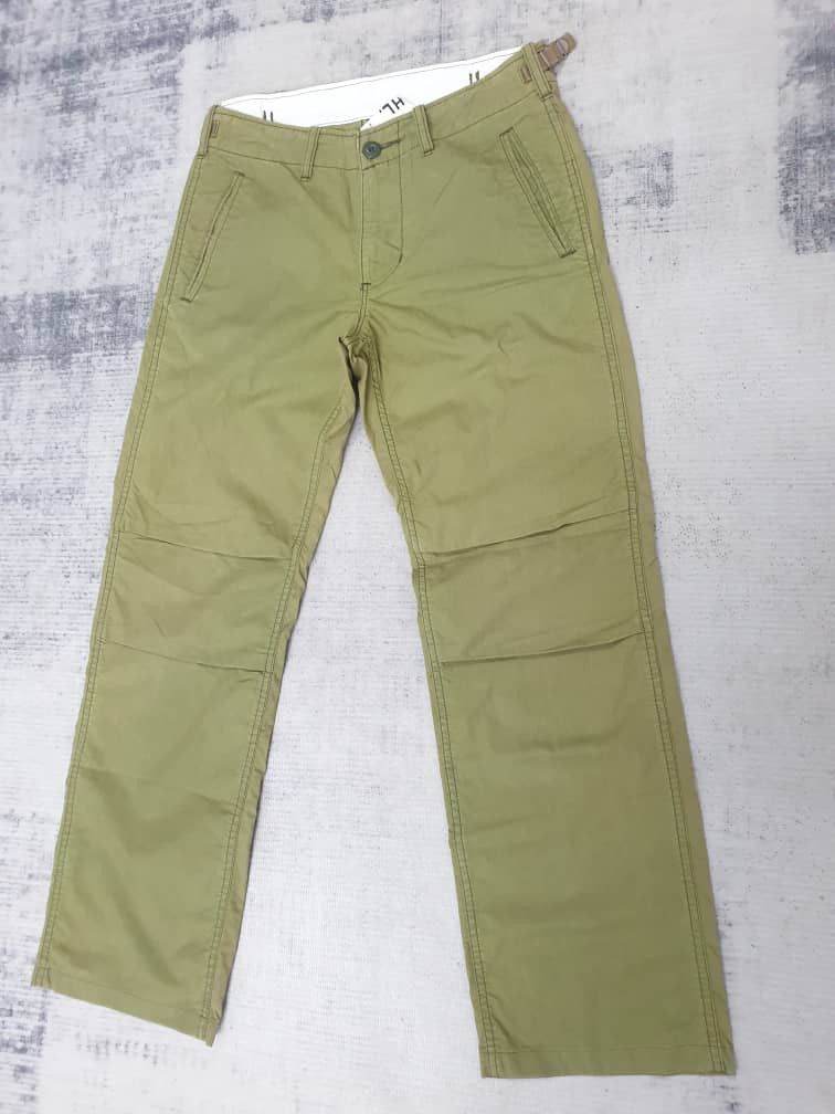 Margaret Howell Margaret Howell green olive pant Size US 29 - 6 Thumbnail