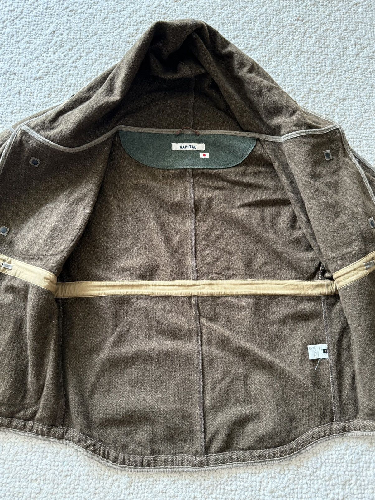 Kapital Brown’s Beach Jacket Ring Coat Size US M / EU 48-50 / 2 - 4 Thumbnail