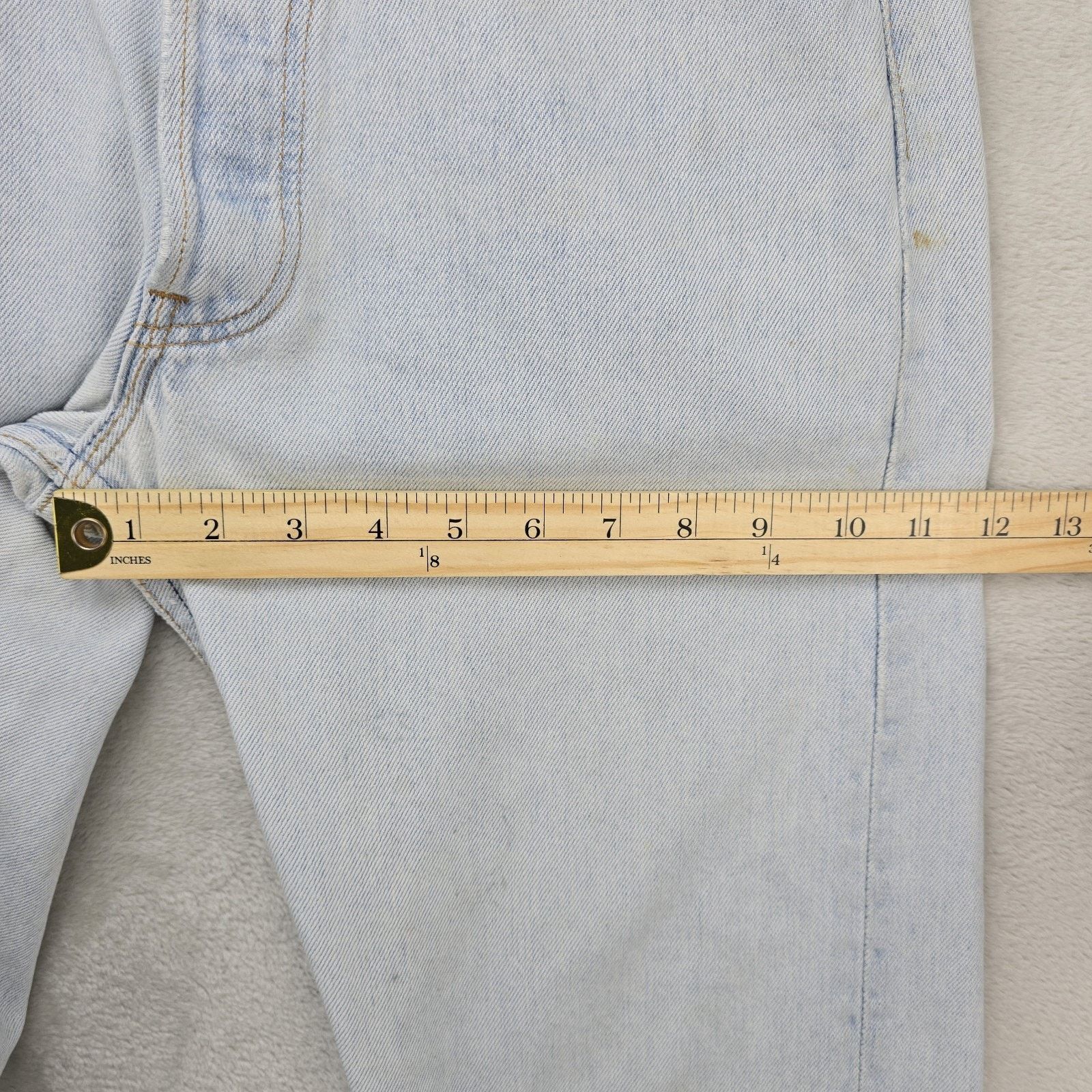 Levi's Vintage Levis 501 Jeans 32x30 (Fits 30x28) USA 90s *FLAWS* Size US 30 / EU 46 - 21 Thumbnail