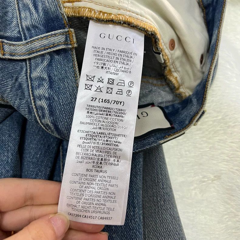 Gucci Gucci Straight trousers with hole effect 2504-Nextarrow Size 27" / US 4 / IT 40 - 4 Thumbnail