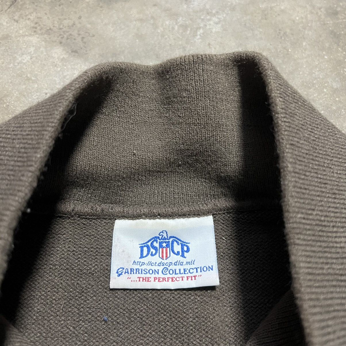 Vintage Vintage DSCP Military Sweater Fatigue Field Heavyweight Size US S / EU 44-46 / 1 - 9 Thumbnail