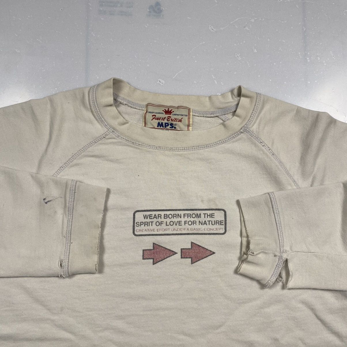 Japanese Brand × Union LA × Vintage Vintage 90s Melting Pot Studio Distressed Crewneck Size US M / EU 48-50 / 2 - 2 Thumbnail