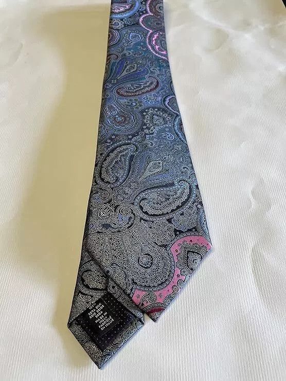 Ermenegildo Zegna New Ermenegildo Zegna Quindici #150 Paisley Silk Tie Size ONE SIZE - 3 Thumbnail