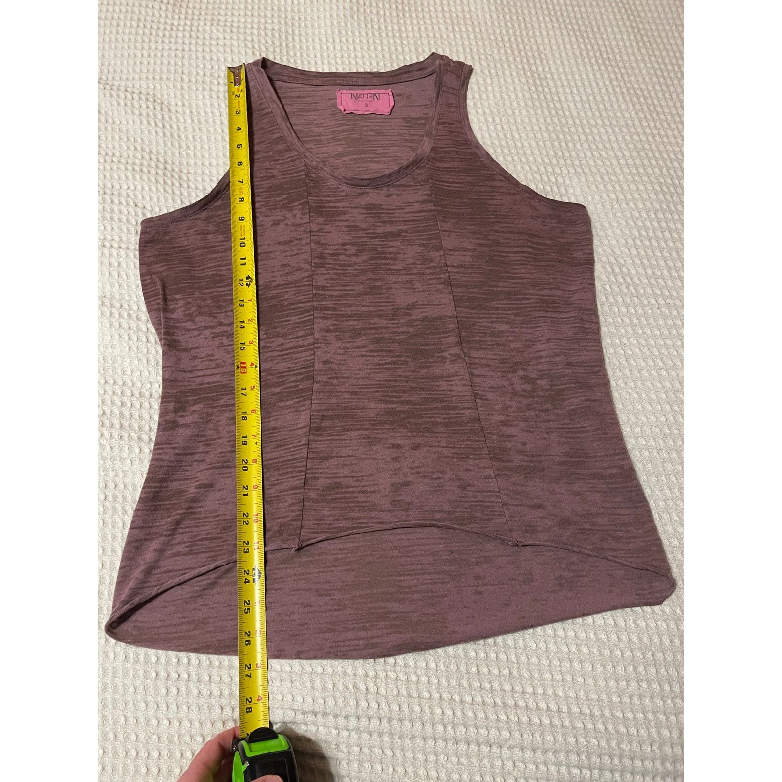 Nation LTD Nation LTD Purple Racerback Scoop Neck Classic Tank 3 Large Size L / US 10 / IT 46 - 6 Thumbnail