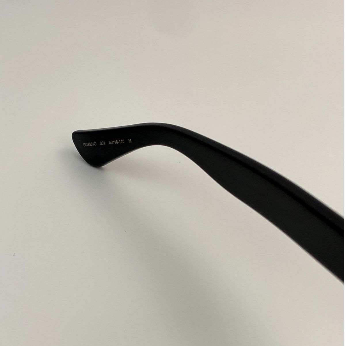 Gucci NEW Gucci GG1581O 001 Black Transparent Women Authentic Size ONE SIZE - 8 Thumbnail