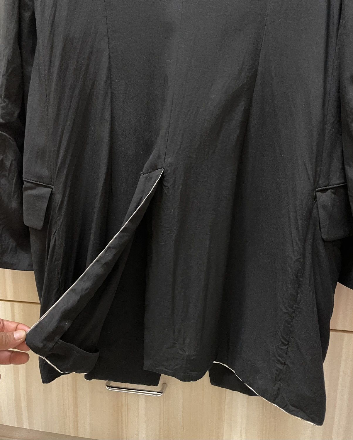 Yohji Yamamoto Yohji Yamamoto Signature Peak Lapel Long Jacket Size US M / EU 48-50 / 2 - 6 Thumbnail